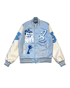 Mercy Suede Letterman Jacket