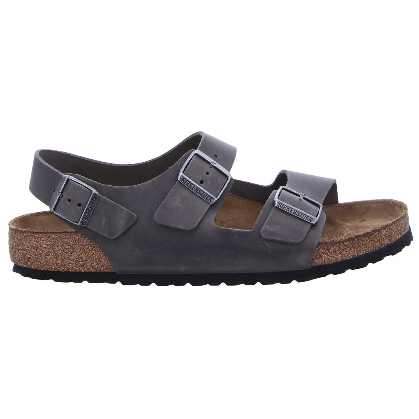 Milano Oiled Nubuck Leather Unisex Ankle Strap Sandals