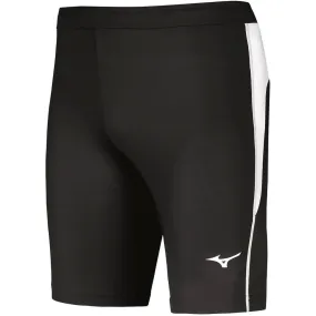 Mizuno Core Mens Short Running Tights - Black