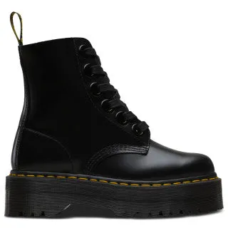 Molly Black Buttero Platform Boots