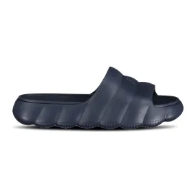 MONCLER LILO RUBBER SLIDERS NAVY BLUE