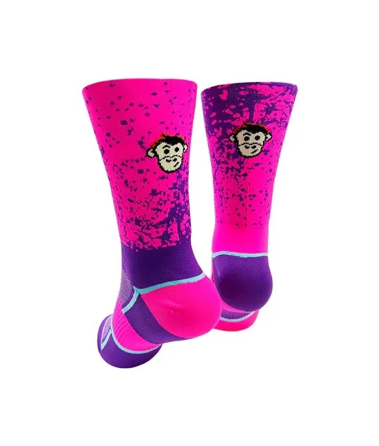 Monkey Sox Classic Mist X10 Sport | Pink & Purple