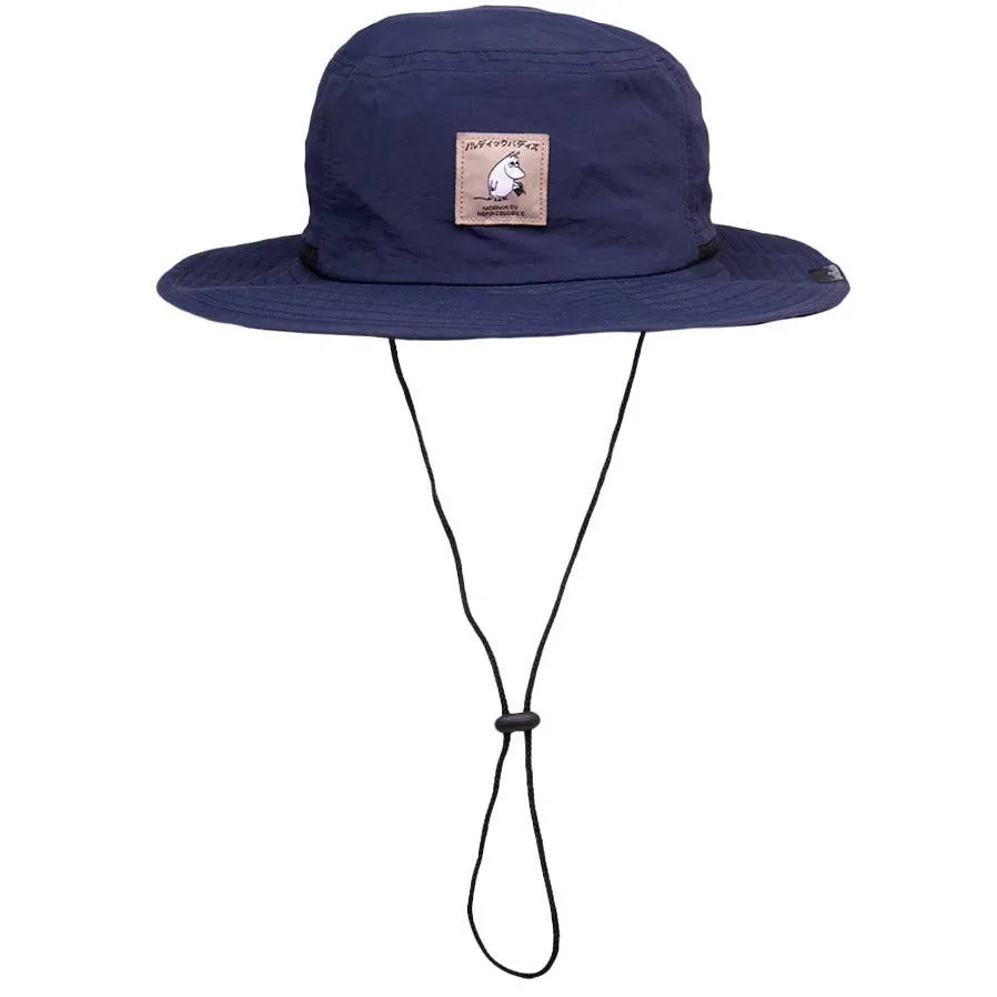 Moominpappa Brimmer Hat Adult Navy Blue - Nordicbuddies