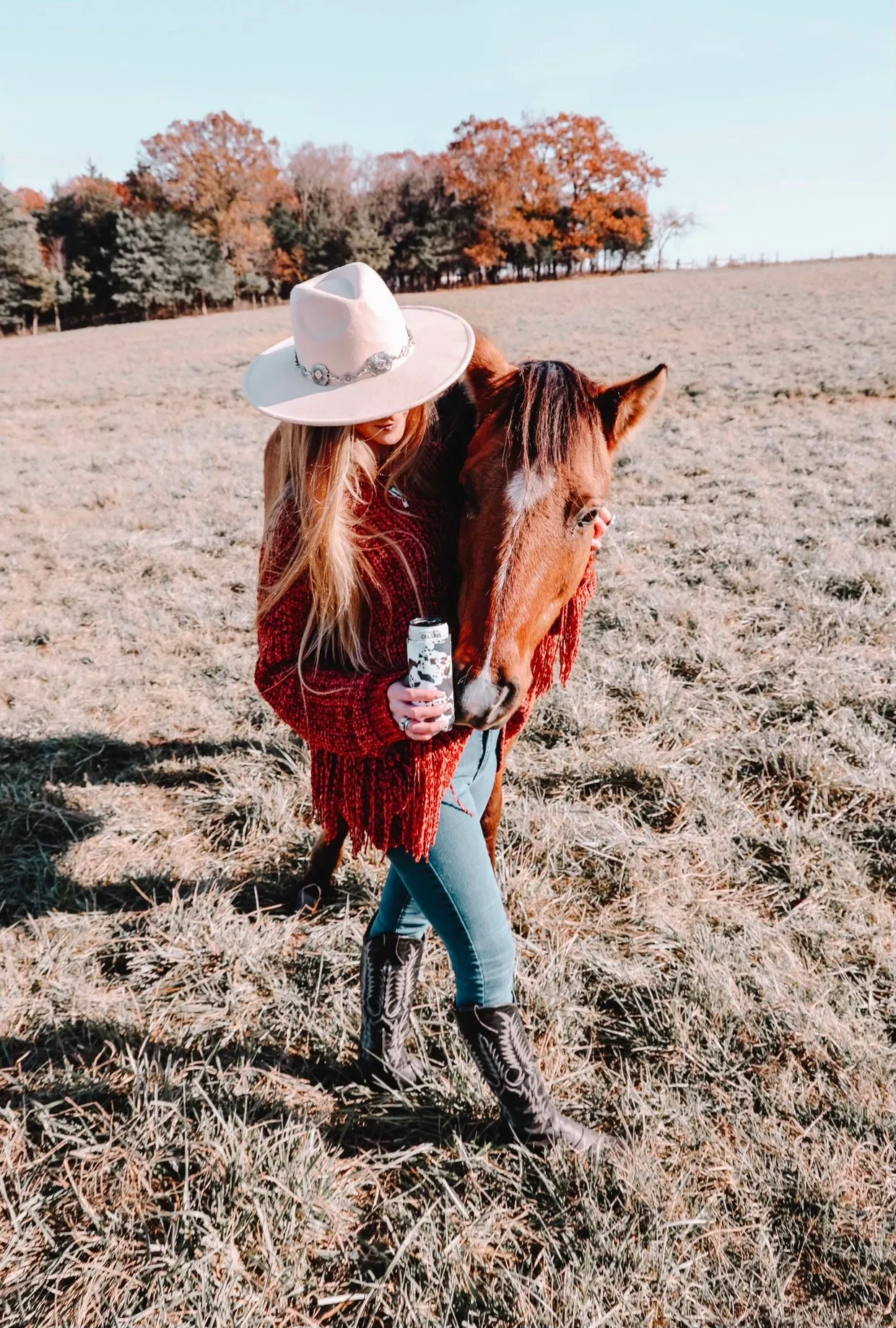 Mooving On Cowhide Print Tall Coozie 2-Pack