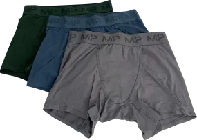 MP Multicoloured Three Pack Of Boxers UK L