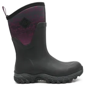 Muck Boot Womens Boots Arctic Sport II Mid Pull-On Wellington Rubber Textile - UK 4