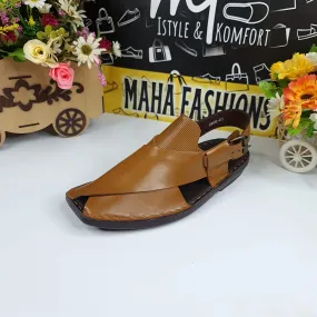 Mustard Casual Peshawri Sandals