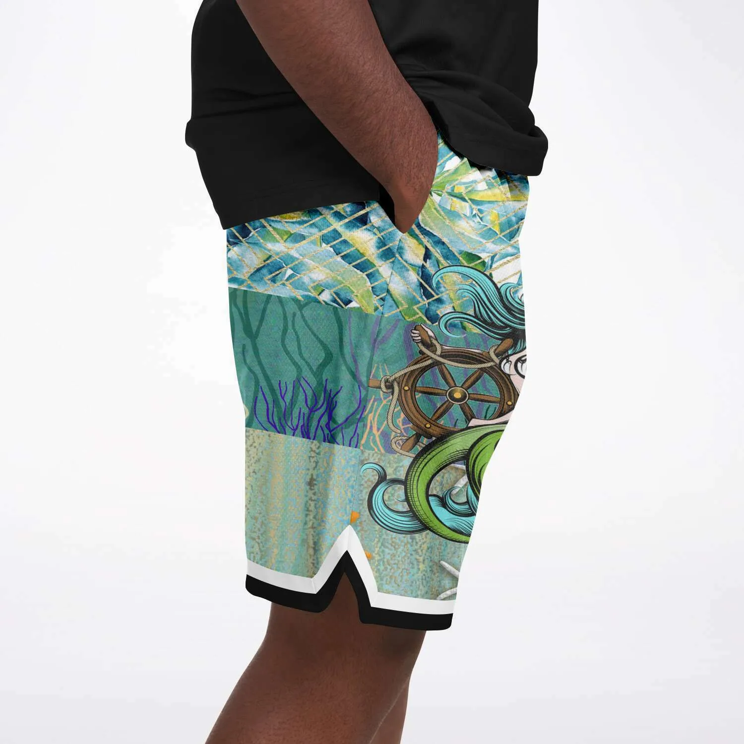 My Little Mermaid Unisex Basketball Shorts