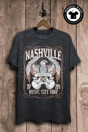 Nashville Eagle Tee - Black