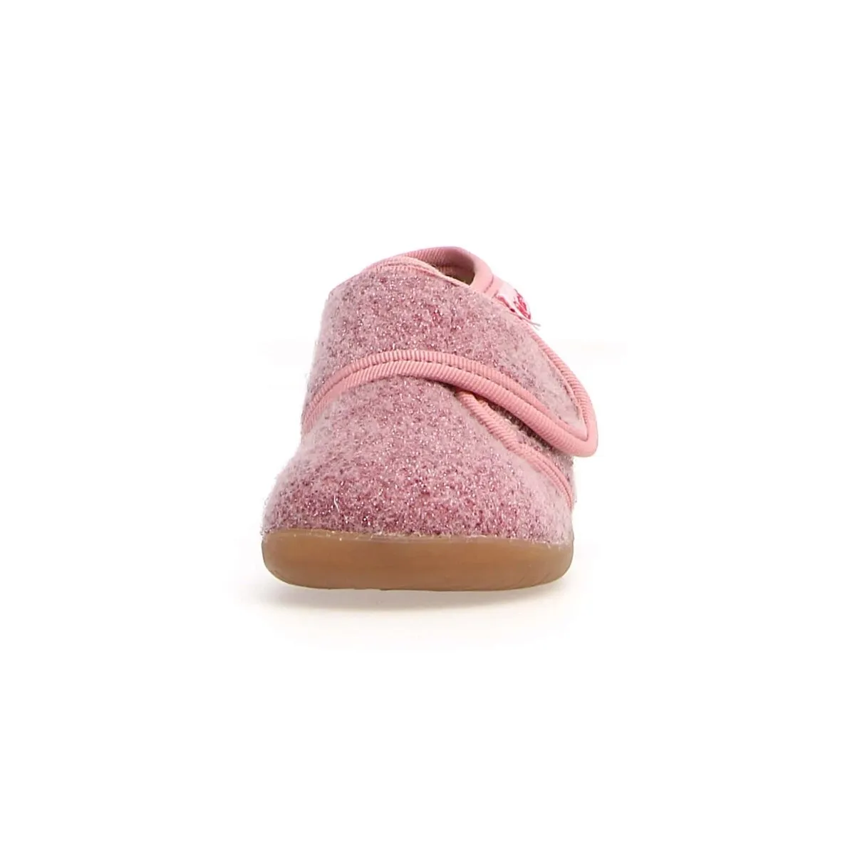 Naturino Toddler's (Sizes 21-27) Carillon Bright Pink Wool Teddy Slipper