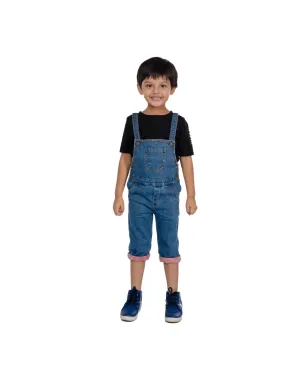 Naughty Dungaree® Boys High-Quality Kids Denim Dungaree (Unisex Design)