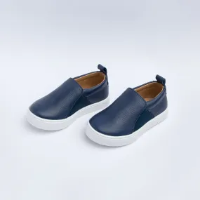 Navy Slip-On Sneaker