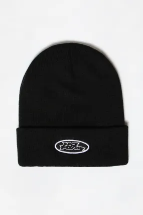 No Fear Mens Patch Logo Beanie