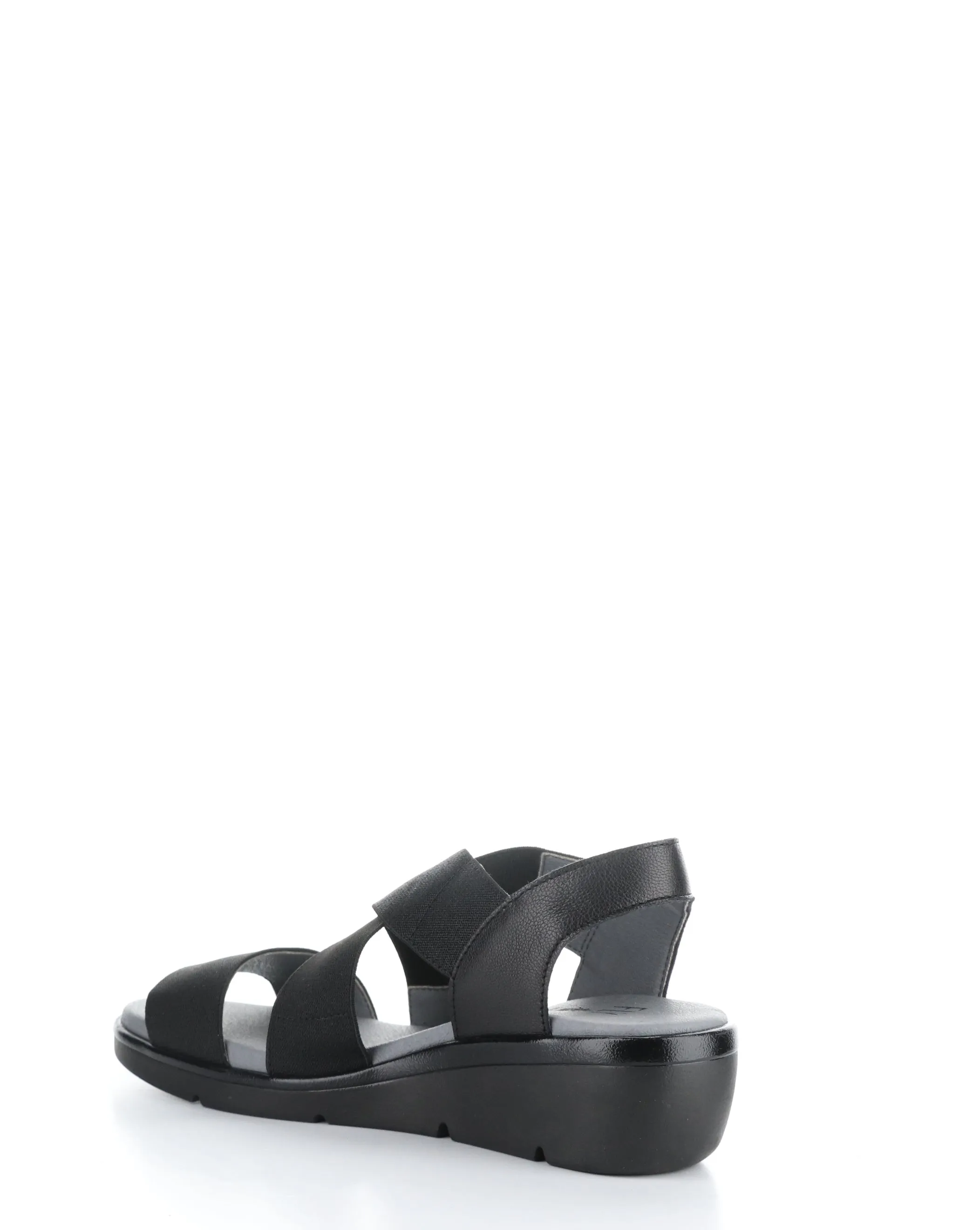 NOLI056FLY 000 BLACK Elasticated Sandals