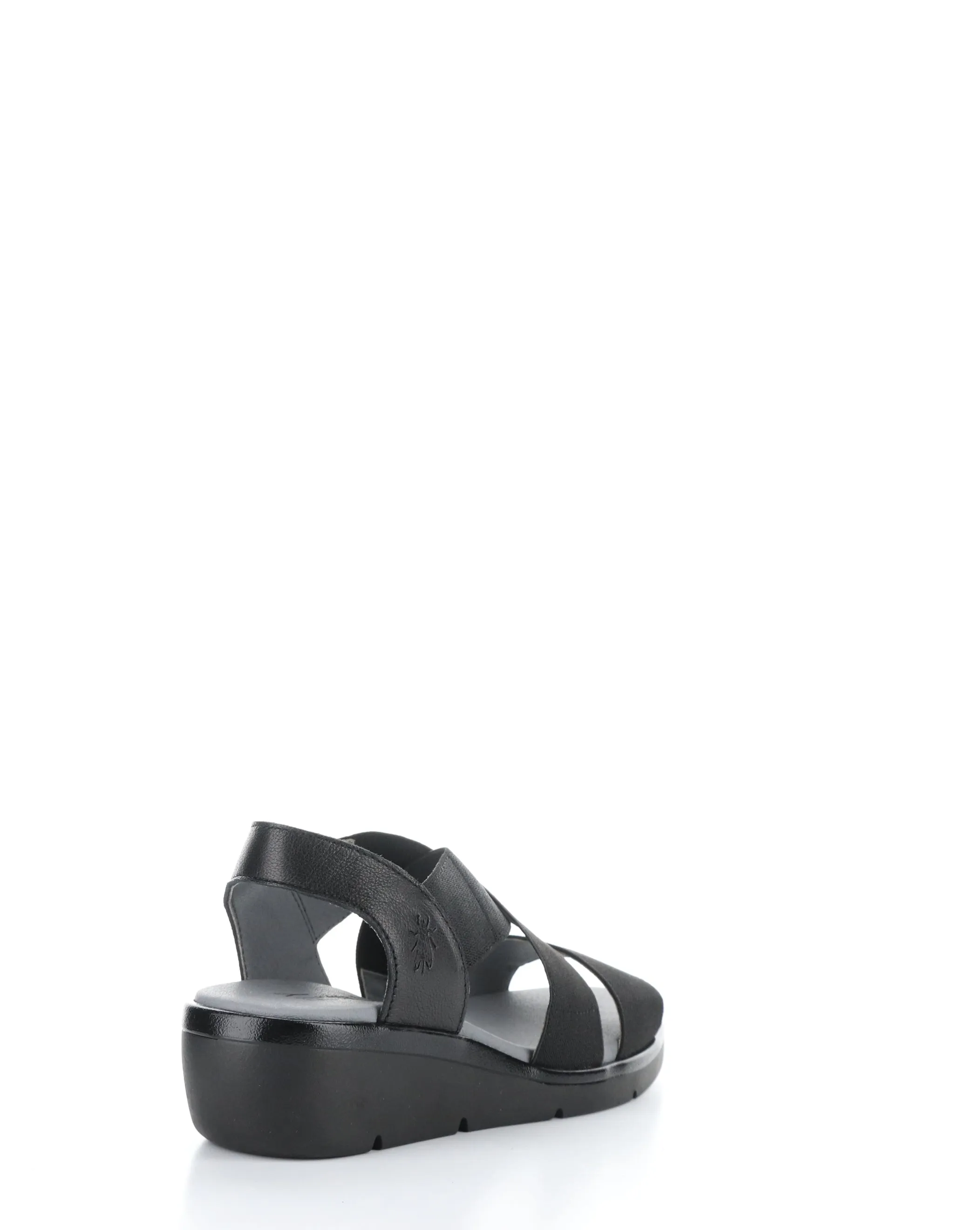 NOLI056FLY 000 BLACK Elasticated Sandals