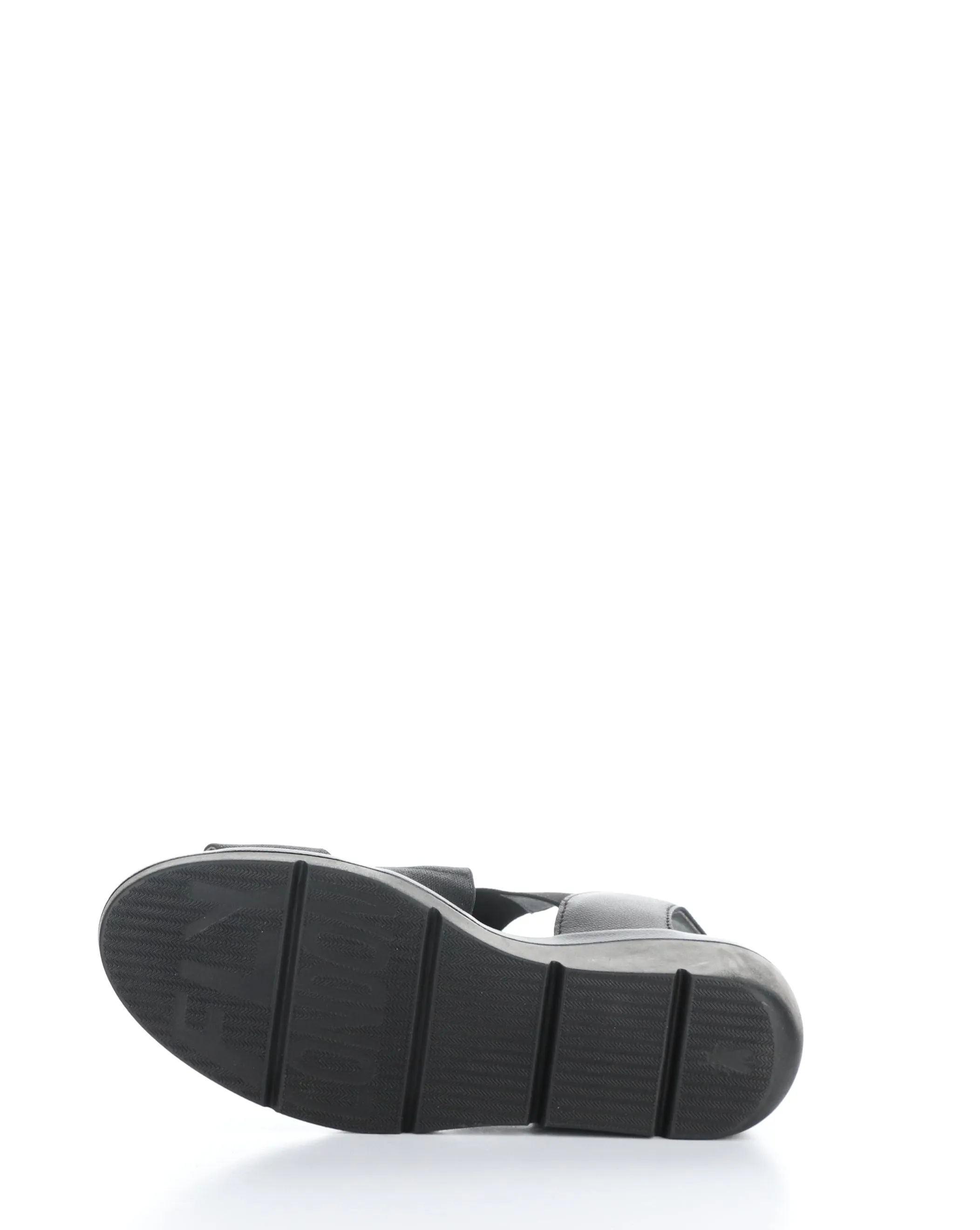 NOLI056FLY 000 BLACK Elasticated Sandals