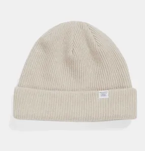 Norse Projects Norse Beanie in Oatmeal