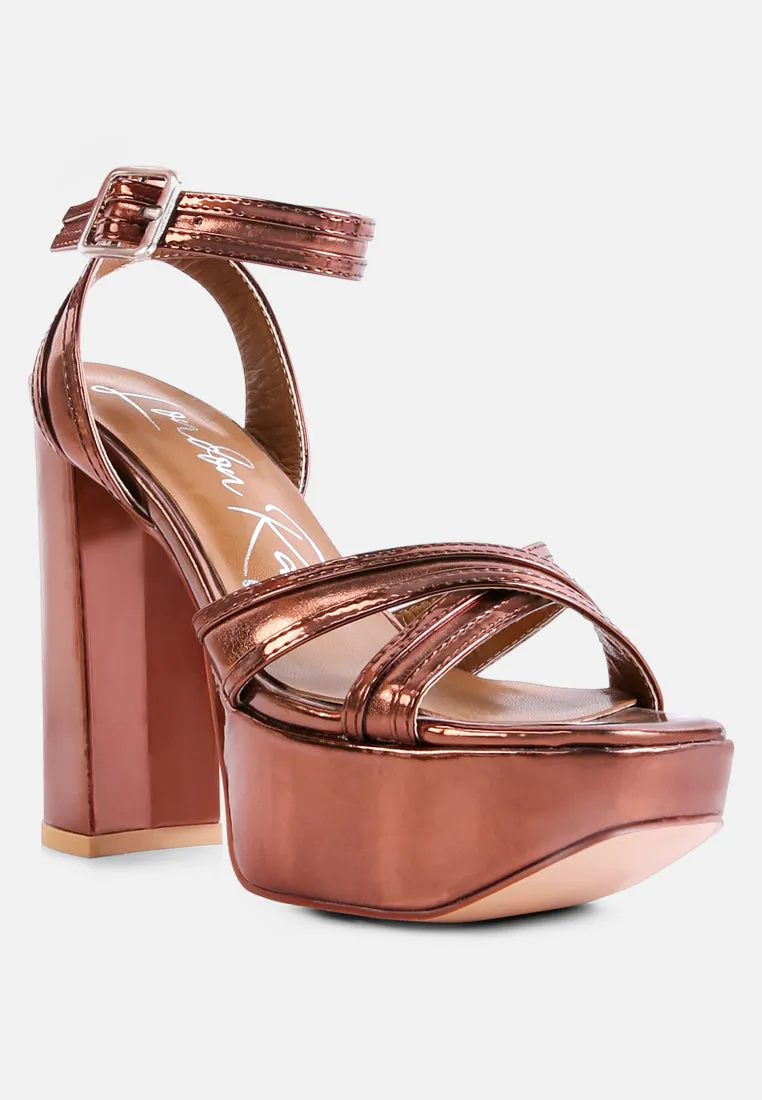 Nyle Platform High Heeled Sandals