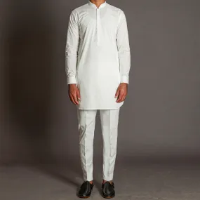 Off White Short Kurta