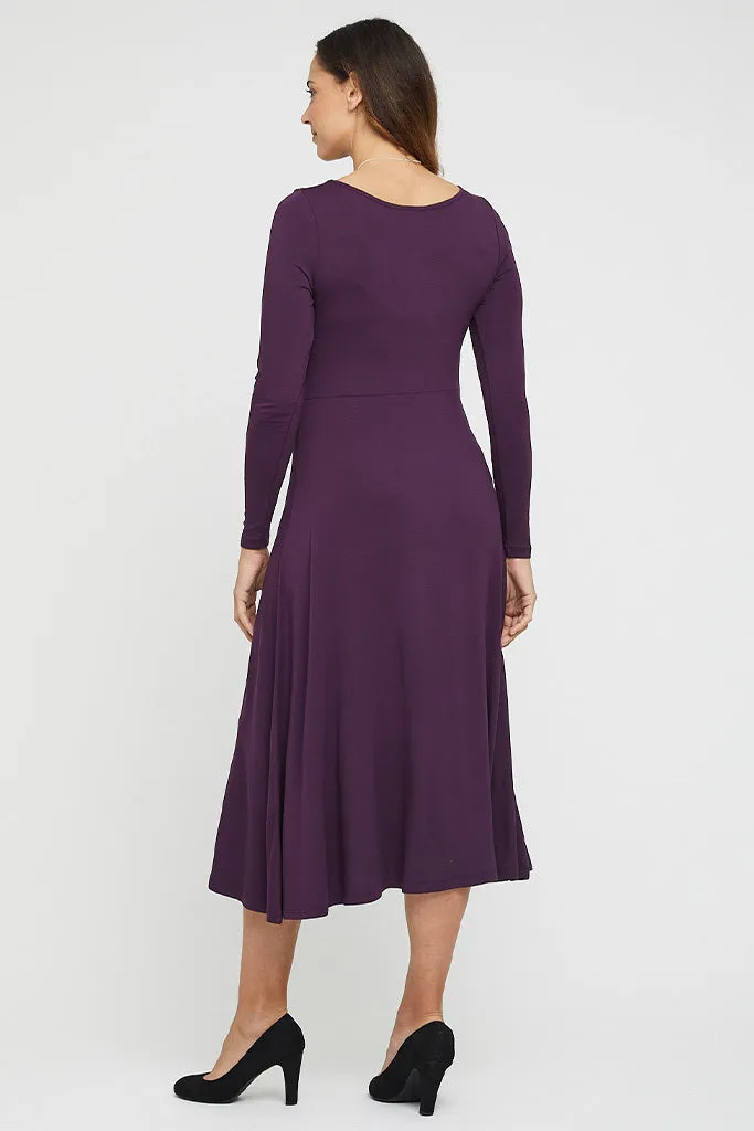 Olivia Dress - Plum