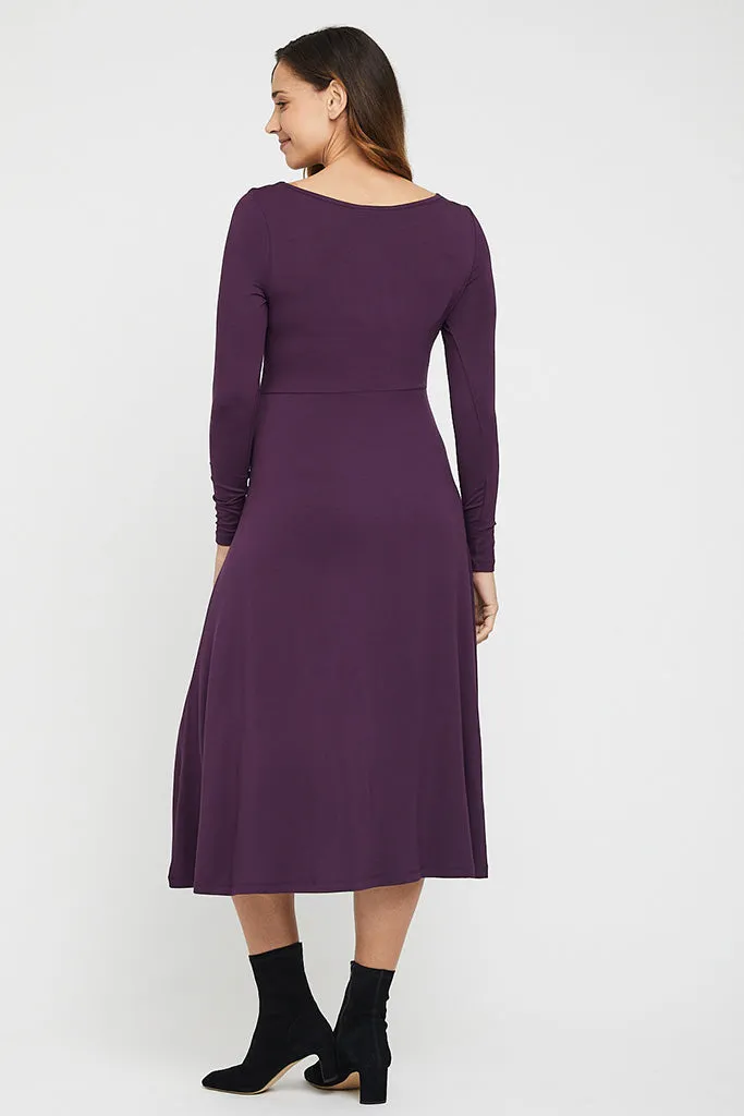 Olivia Dress - Plum