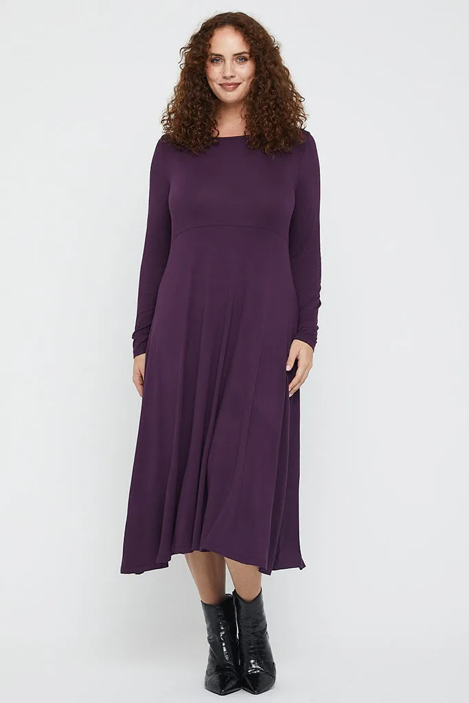 Olivia Dress - Plum