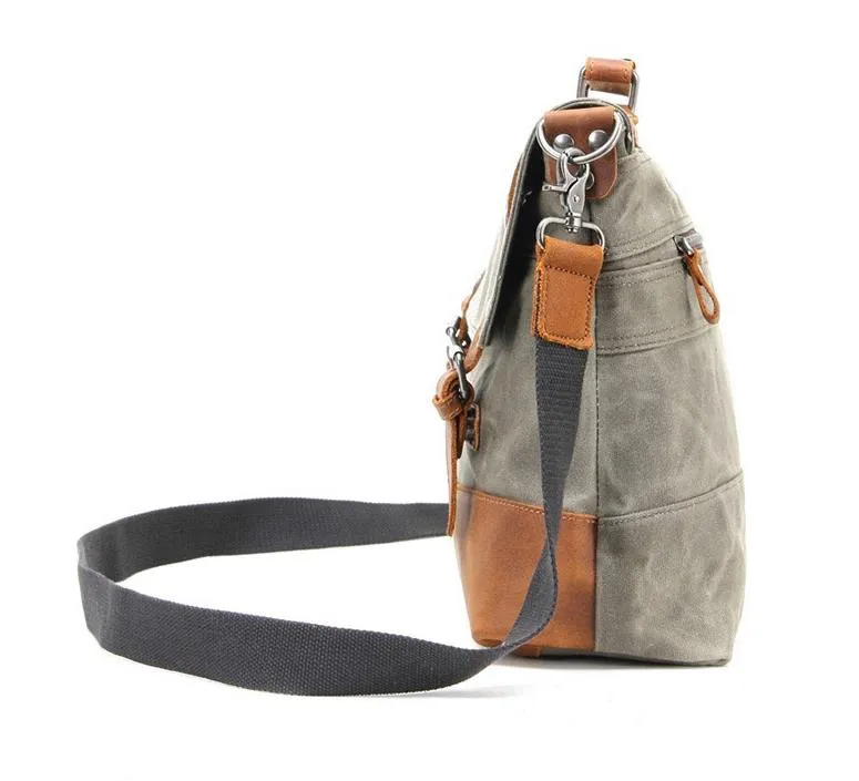 Omaha Canvas Messenger Bag | Laptop Bag | Satchel Bag