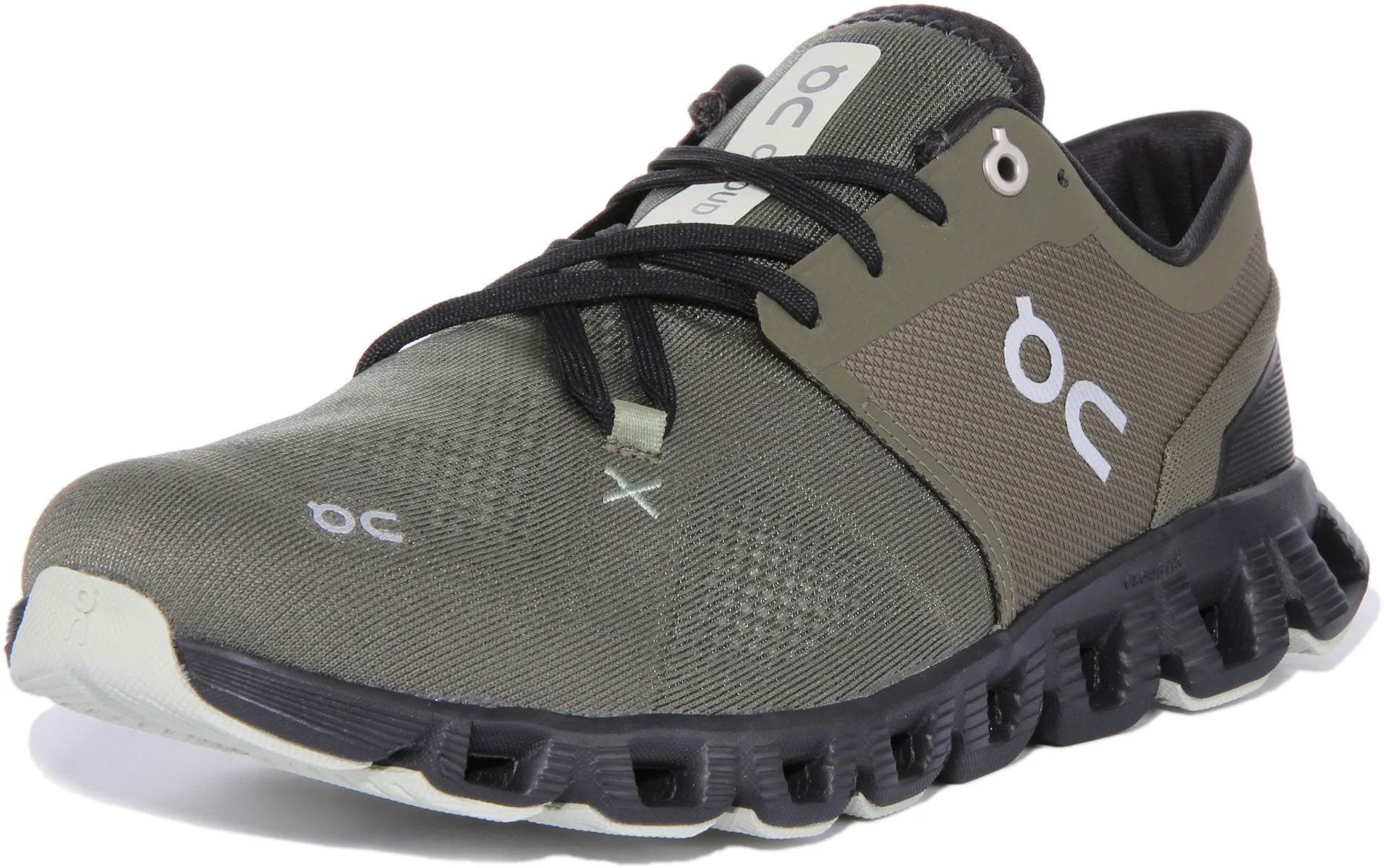 On Running Cloud X 3 In Olive For Men