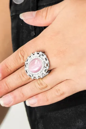 Paparazzi Accessories - BAROQUE The Spell - Pink Ring