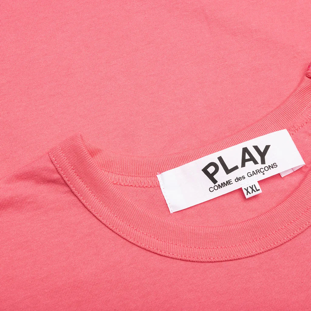 Pastelle Red Logo T-Shirt - Pink