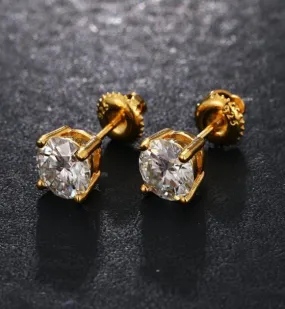 Pedestal Stud Earring