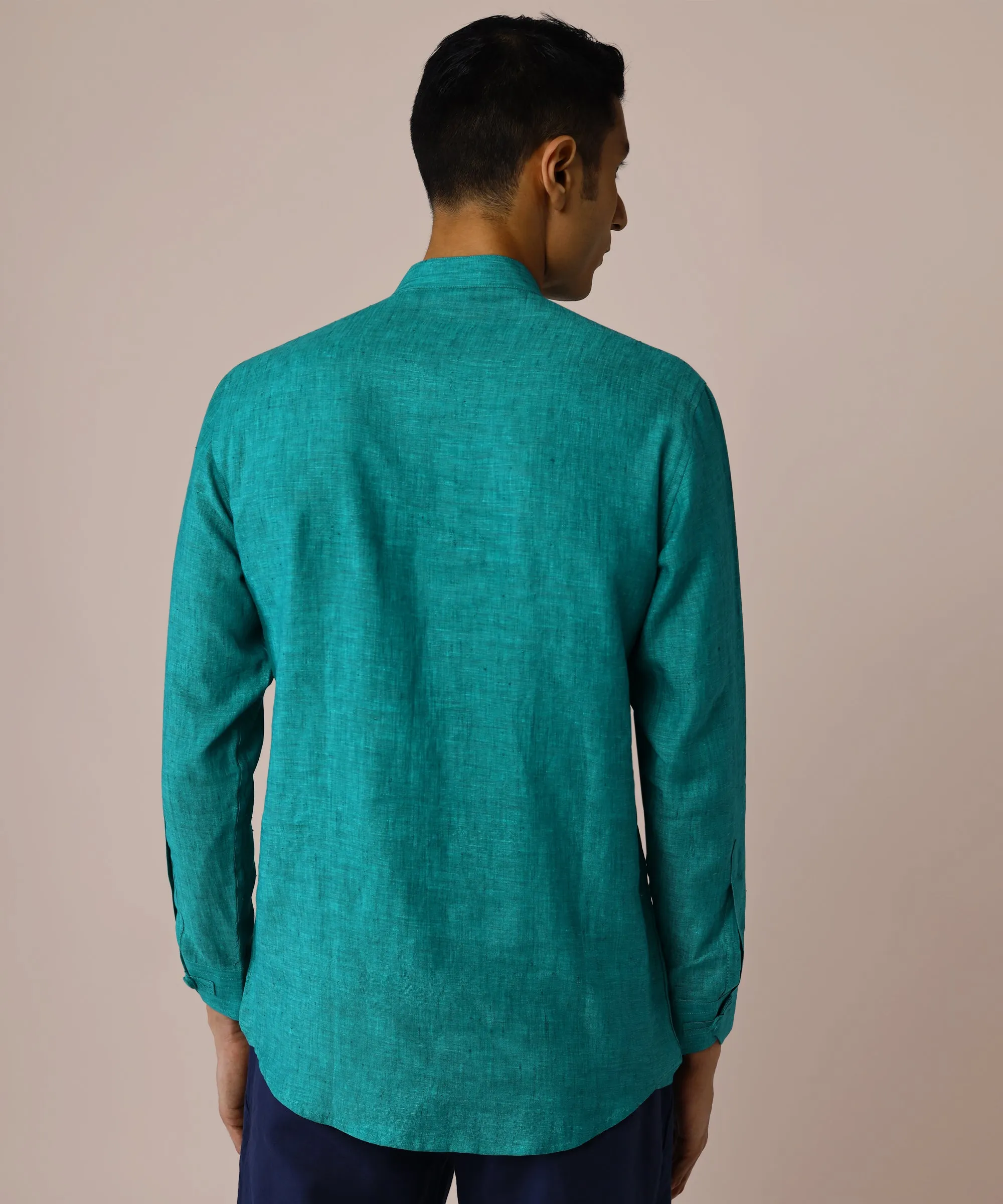 Pine Green Popover Shirt