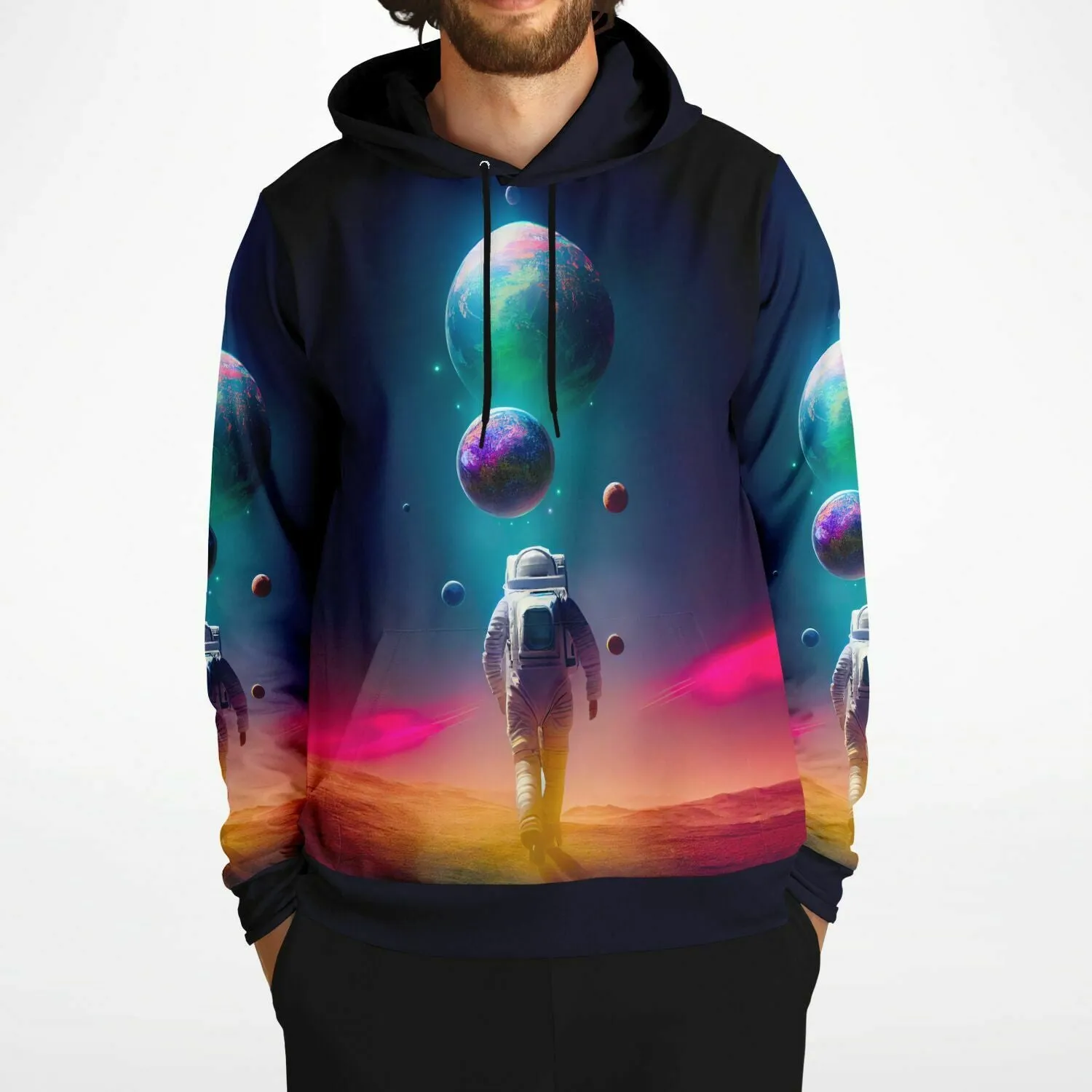 Planet Travel Spaceman Hoodie