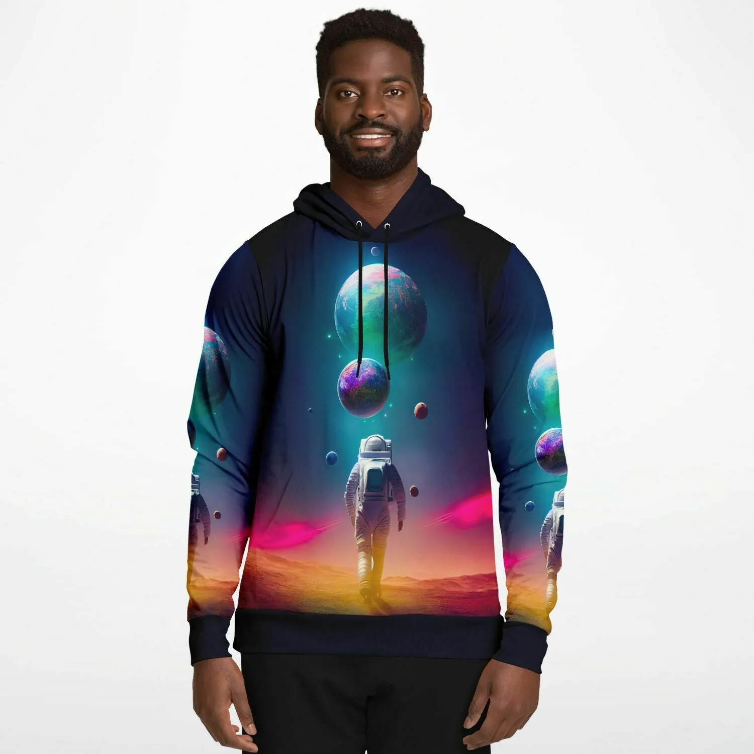 Planet Travel Spaceman Hoodie