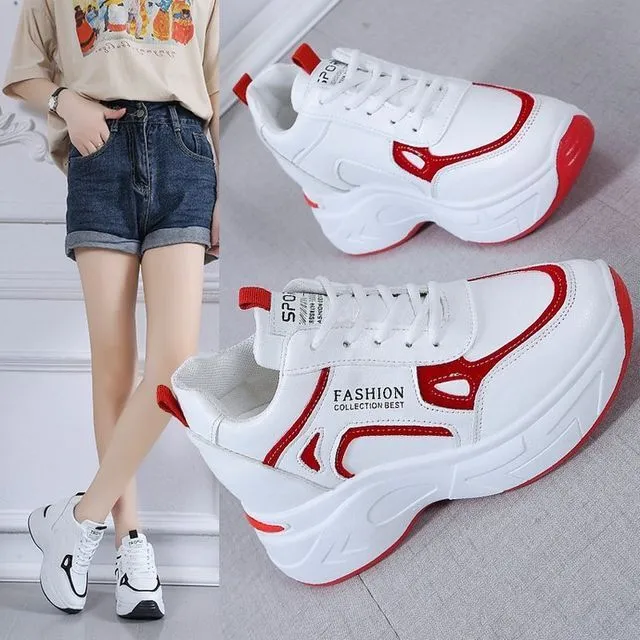 Platform Hidden Wedge Sneakers BL29