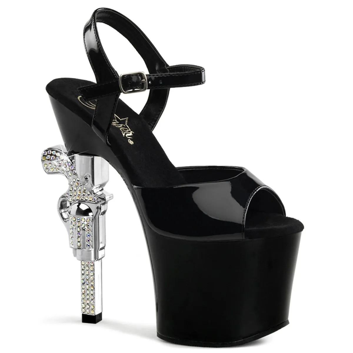 Pleaser Revolver-709 Sandals