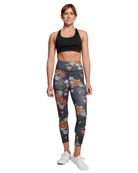 PLUS SIZE TRANQUILITY PARK 7/8 PANT - BITTERSWEET BOUQUET