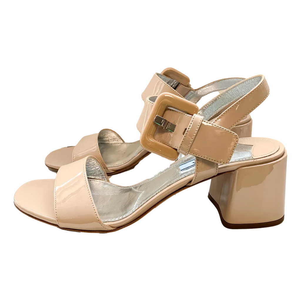 Prada Nude Sandals 39