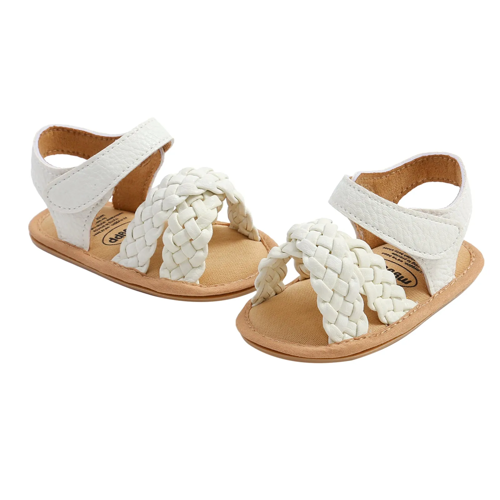 PU Braid Leather Sandals