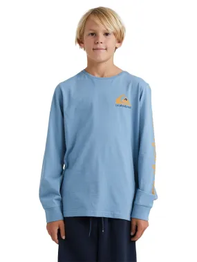 Quiksilver Boys Omni Logo Long Sleeve T-Shirt