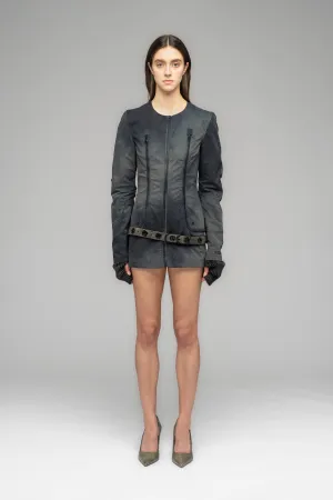 "TURBULENCE" CARGO ZIP DRESS