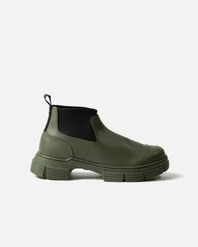 Recycled Rubber Crop City Boot - Kalamata