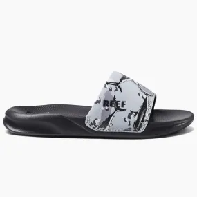 Reef Grey Camo Shark Children's One Slide