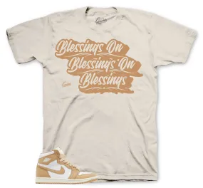 Retro 1 Praline Shirt - Blessings - Sail