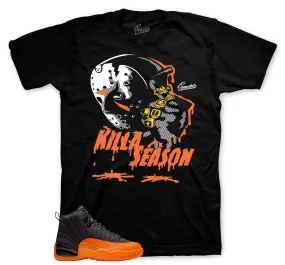 Retro 12 Brilliant Orange Killa Season Shirt