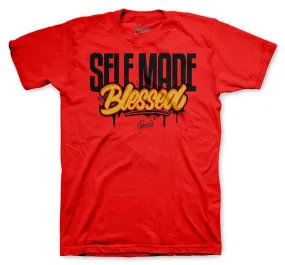 Retro 12 Super Bowl Shirt - Self Made - Red