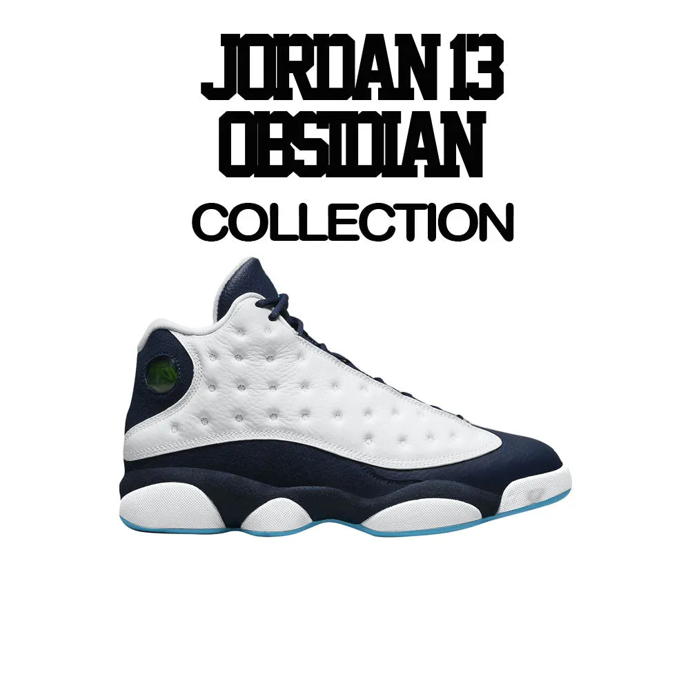 Retro 13 Obsidian Shirt - Second Nature - Navy