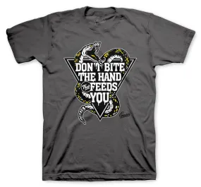 Retro 4 Lightning Shirt - Hand that Feeds - Grey