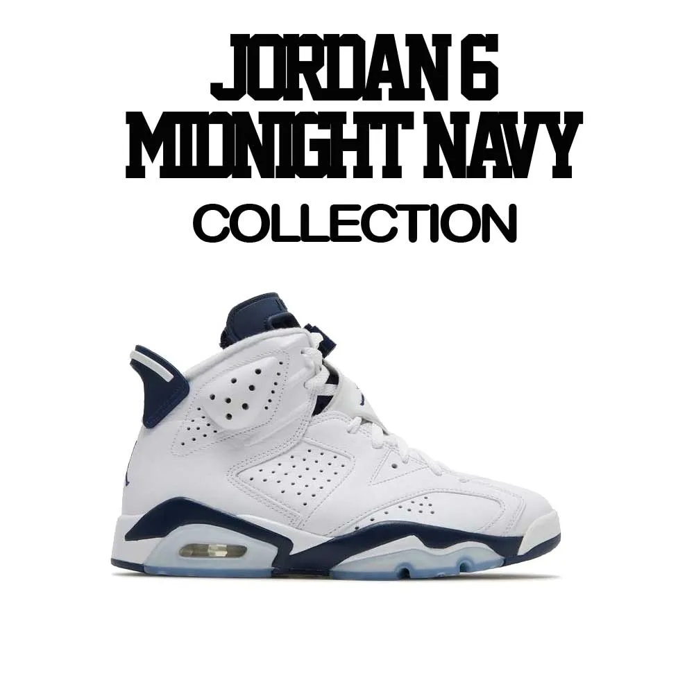 Retro 6 Midnight Navy Clean Pair Shirt