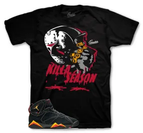 Retro 7 Citrus Shirt - Killa Season - Black